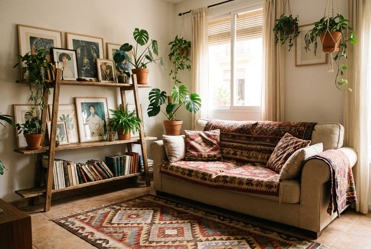 Cómo cambiar el look de tu casa solo con textiles (sin taladro ni obras)